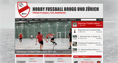 Desktop Screenshot of hobby-fussball-zuerich.org